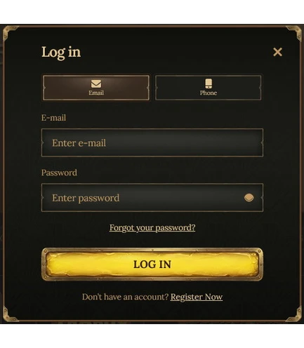 Login — Betwest Casino